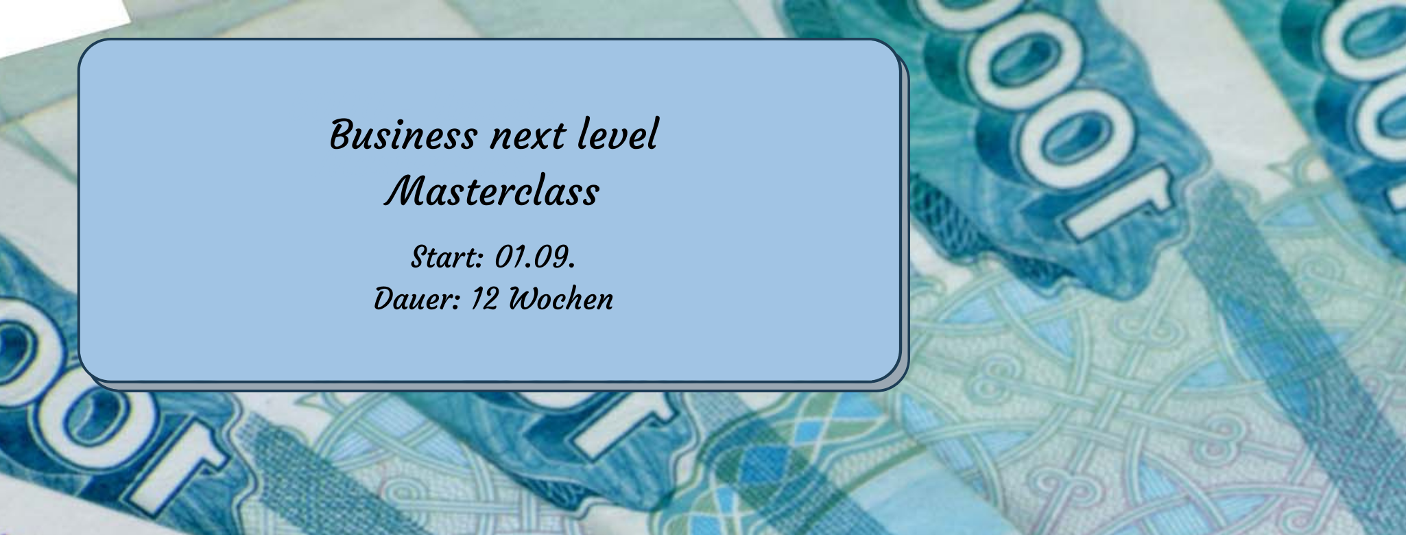 business masterclass