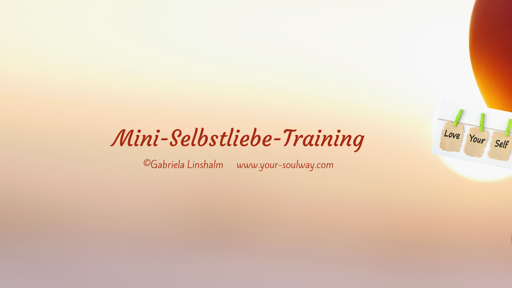 Mini Selbstliebetraining