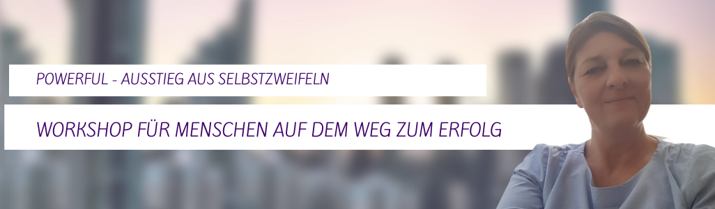ausstieg aus selbstzweifel